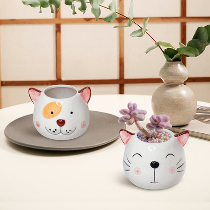Cute Animal Planters, Unique Ceramic Animal Plant Pots