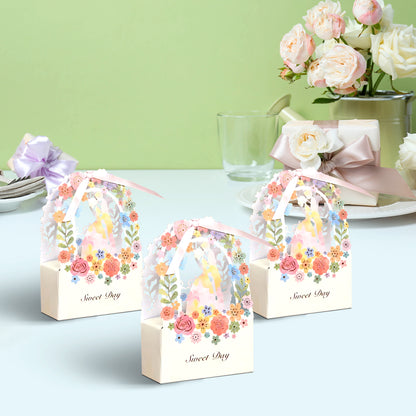 Wedding Favor Candy Boxes, Premium Craft Gift Box Set of 10