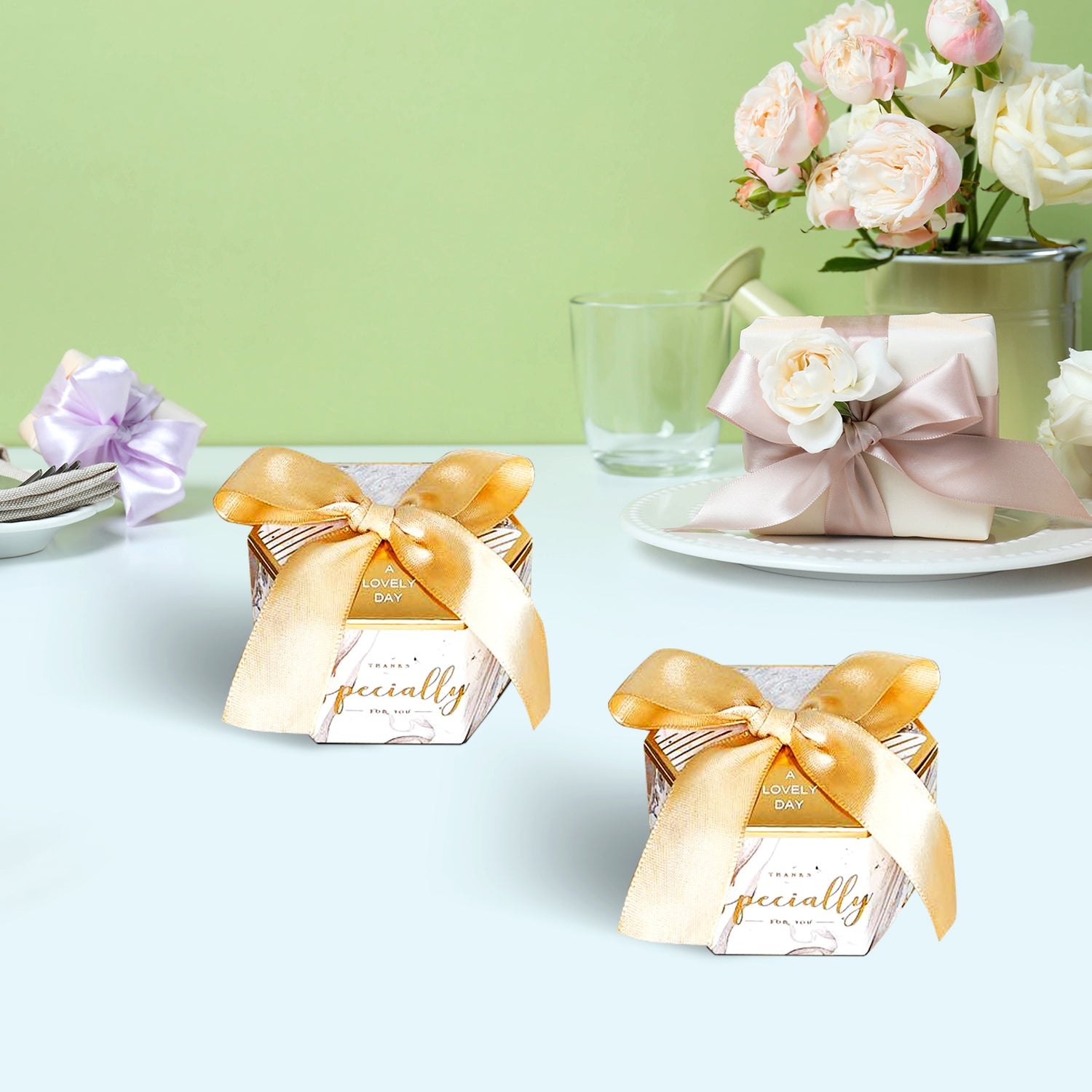Luxury Champagne Gift Box, Set of 10 Premium Hand Craft Gift Box