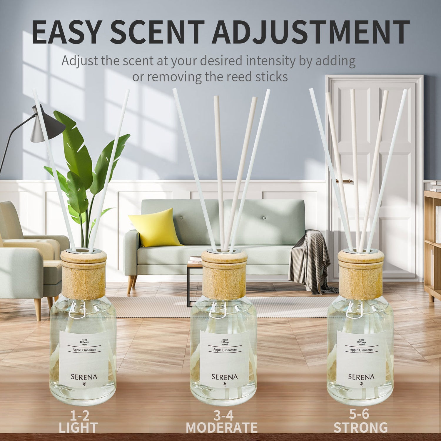 Serena Aromatherapy Gift Basket: Reed Diffuser, Soap Flower &amp; Scented Hanging Ornament
