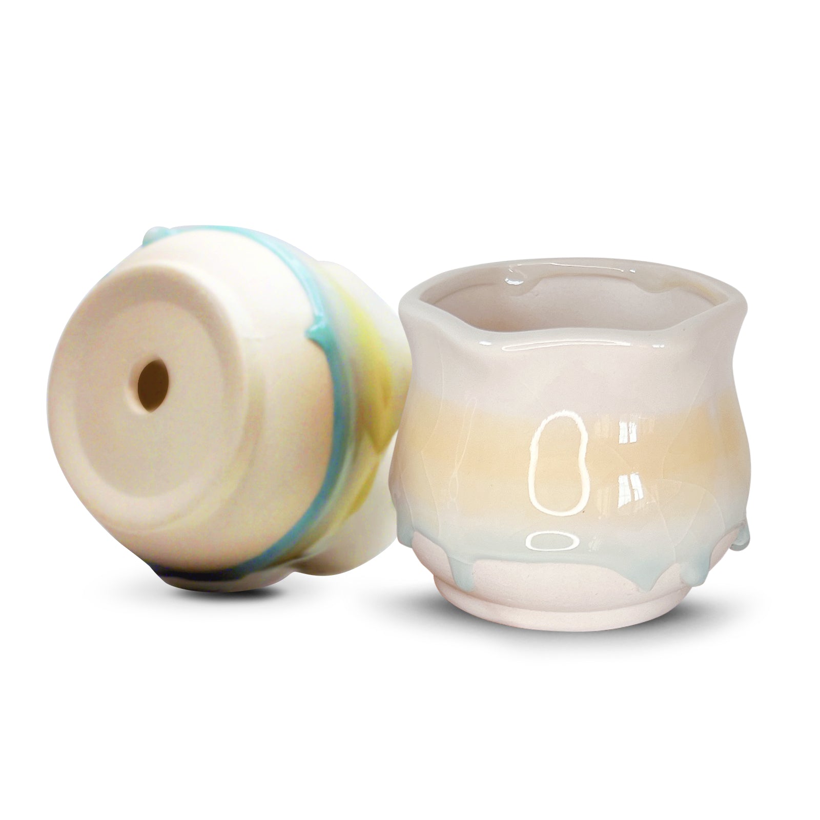 Ceramic Succulent Planter, Candie Mini Planter Pot