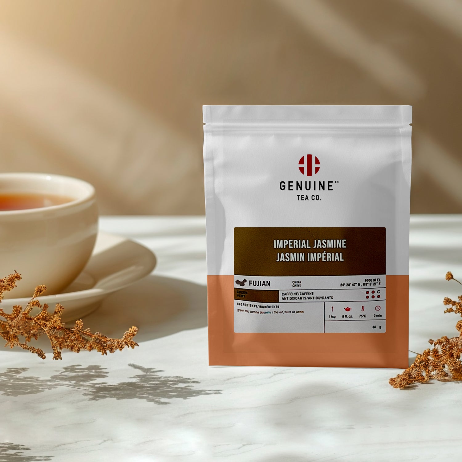 Premium Loose Leaf Tea - Fresh, Aromatic Blends for Relaxation &amp; Wellness | Perfect Gift for Tea Lovers