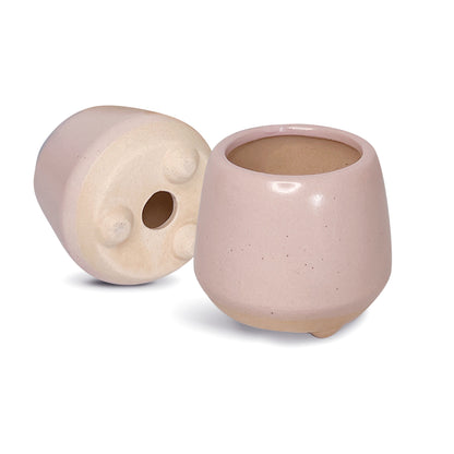 Colorful Clay Planter Pot, Small Clay Plant Pots, Paint Clay Plant Pots