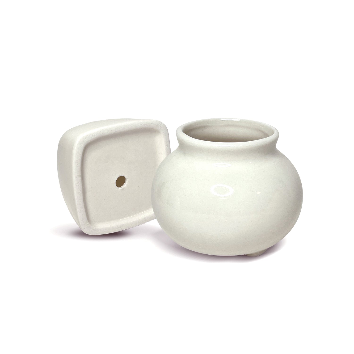 Indoor Ceramic Plant Pots, Multi-shape Tsumami Ceramic Planter Pot
