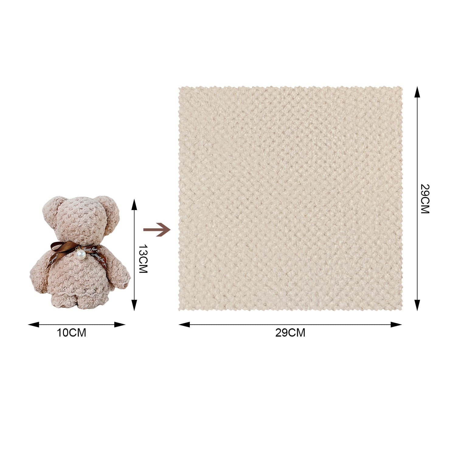 Teddy Bear Bath Towel, Cute Bath Towel, Soft and Cozy Towel