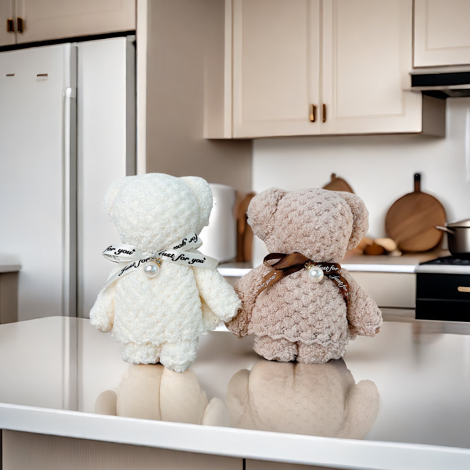 Teddy Bear Bath Towel, Cute Bath Towel, Soft and Cozy Towel
