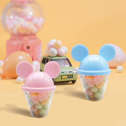 Mikey Candy Cups, Set of 5 Transparent Mikey Candy Cups, Baby Gift