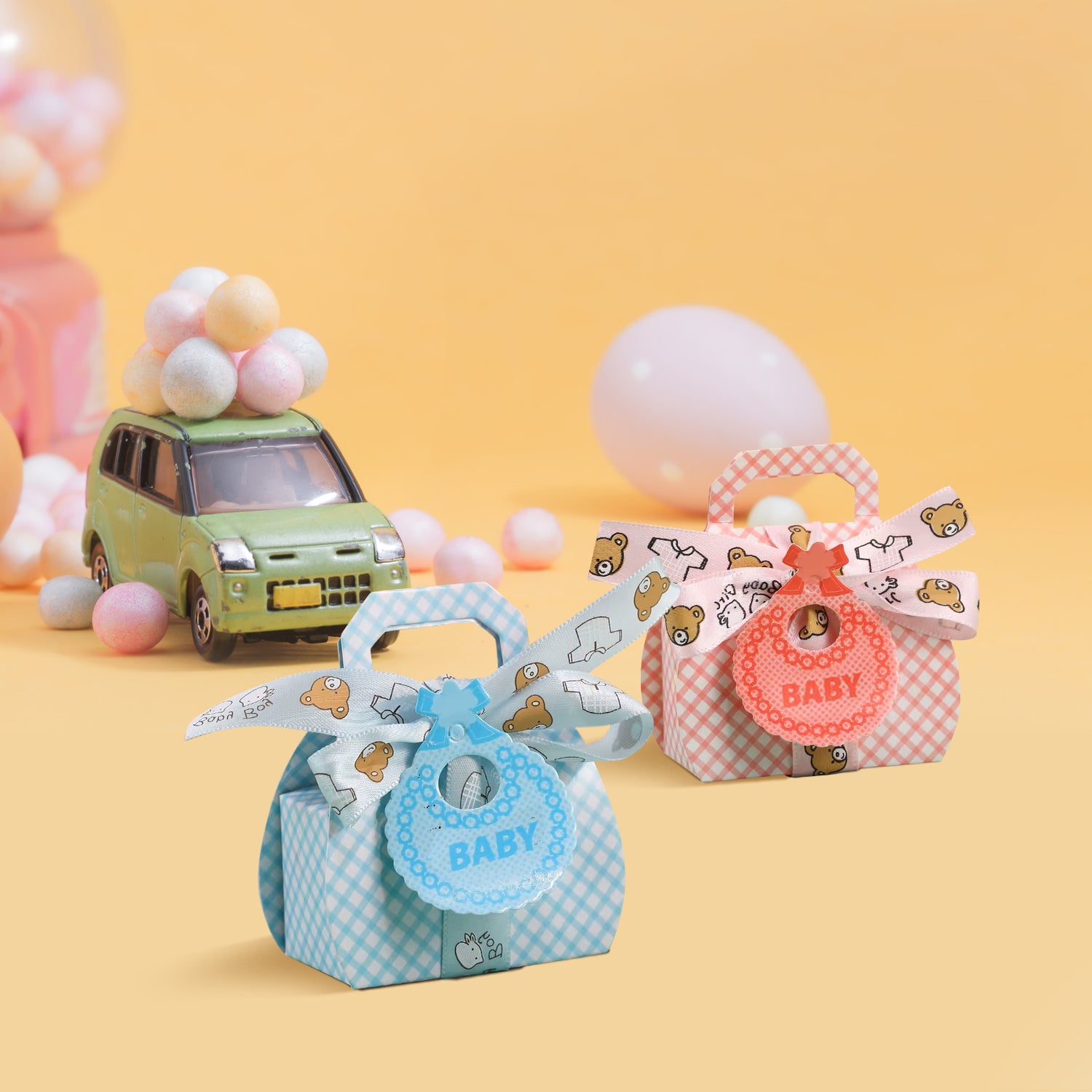 Baby Shower Candy Boxes, Baby Shower Gift Box Set of 10