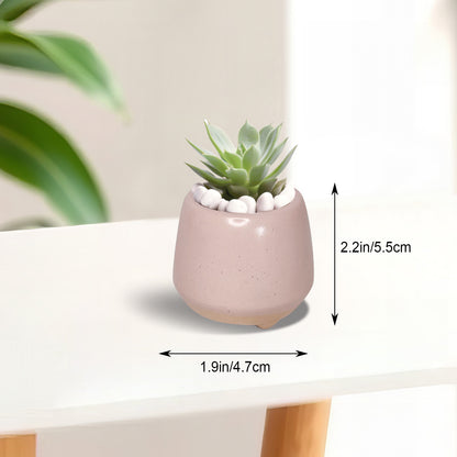 Colorful Clay Planter Pot, Small Clay Plant Pots, Paint Clay Plant Pots