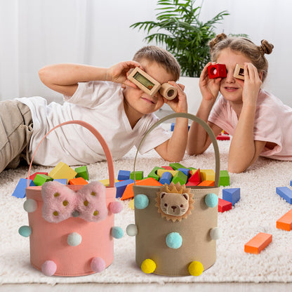 Kids Party Goodie Bags - Reusable, Colorful Party Favor Bags for Birthdays &amp; Events