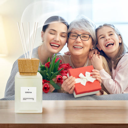 Frosted Glass Diffuser for Home Fragrance, Serena Air Freshener (100ml)