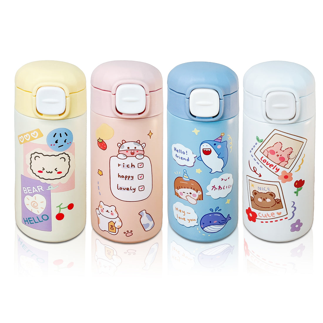Thermal Water Bottle, Kawaii Thermal Bottle, Kids Thermos Water Bottle