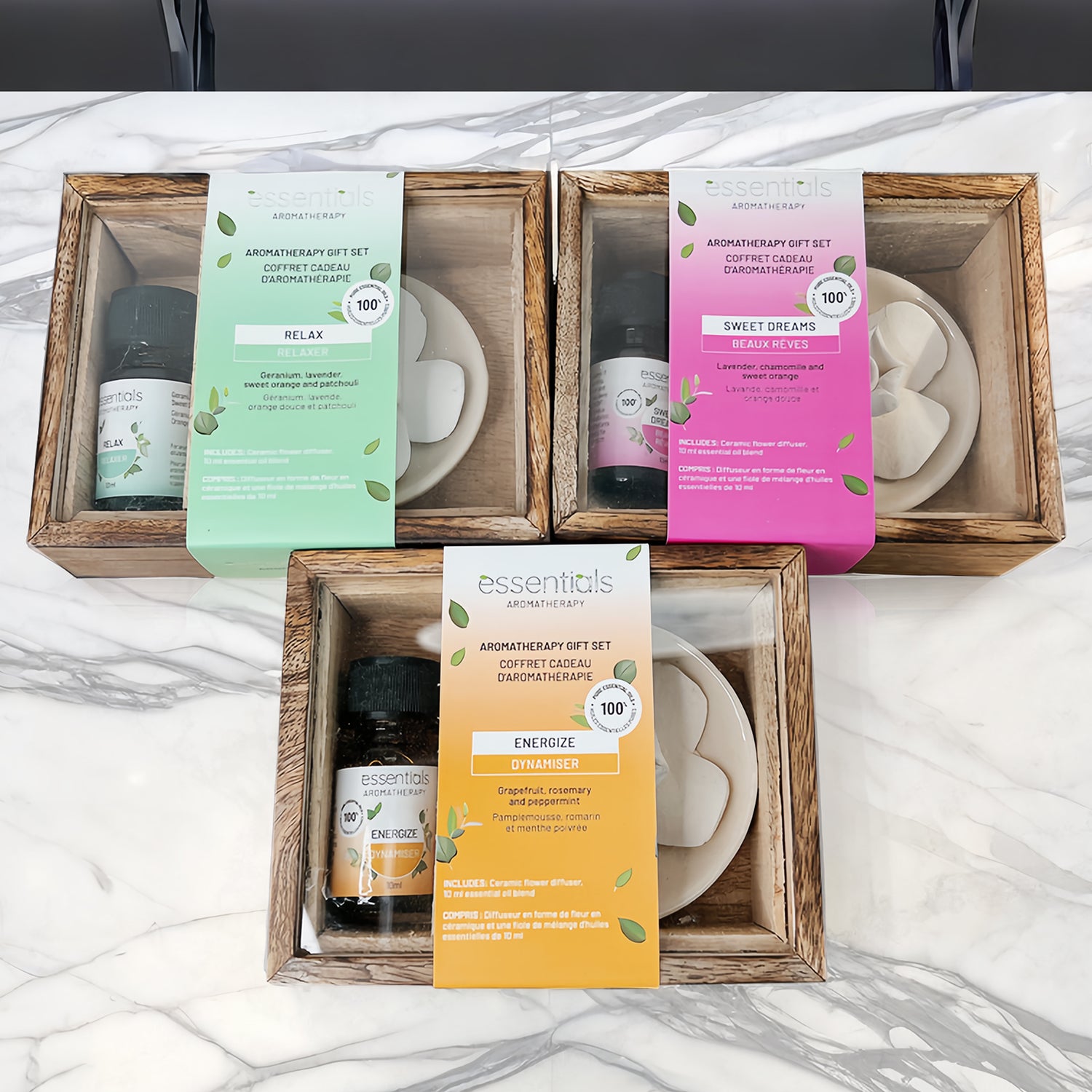 Massage Oil Gift Set, Aromatherapy Gift Set, Massage and Relaxation