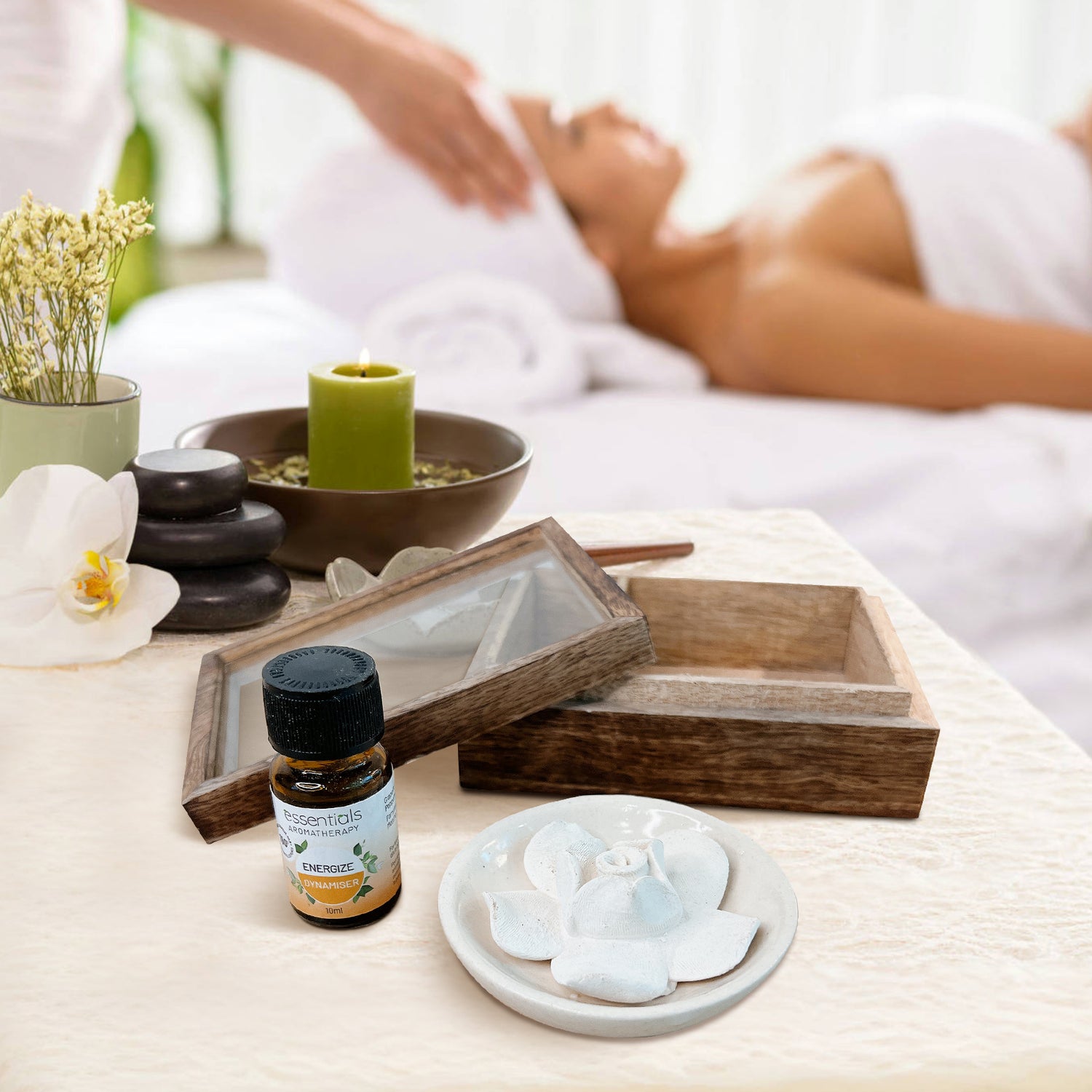 Massage Oil Gift Set, Aromatherapy Gift Set, Massage and Relaxation