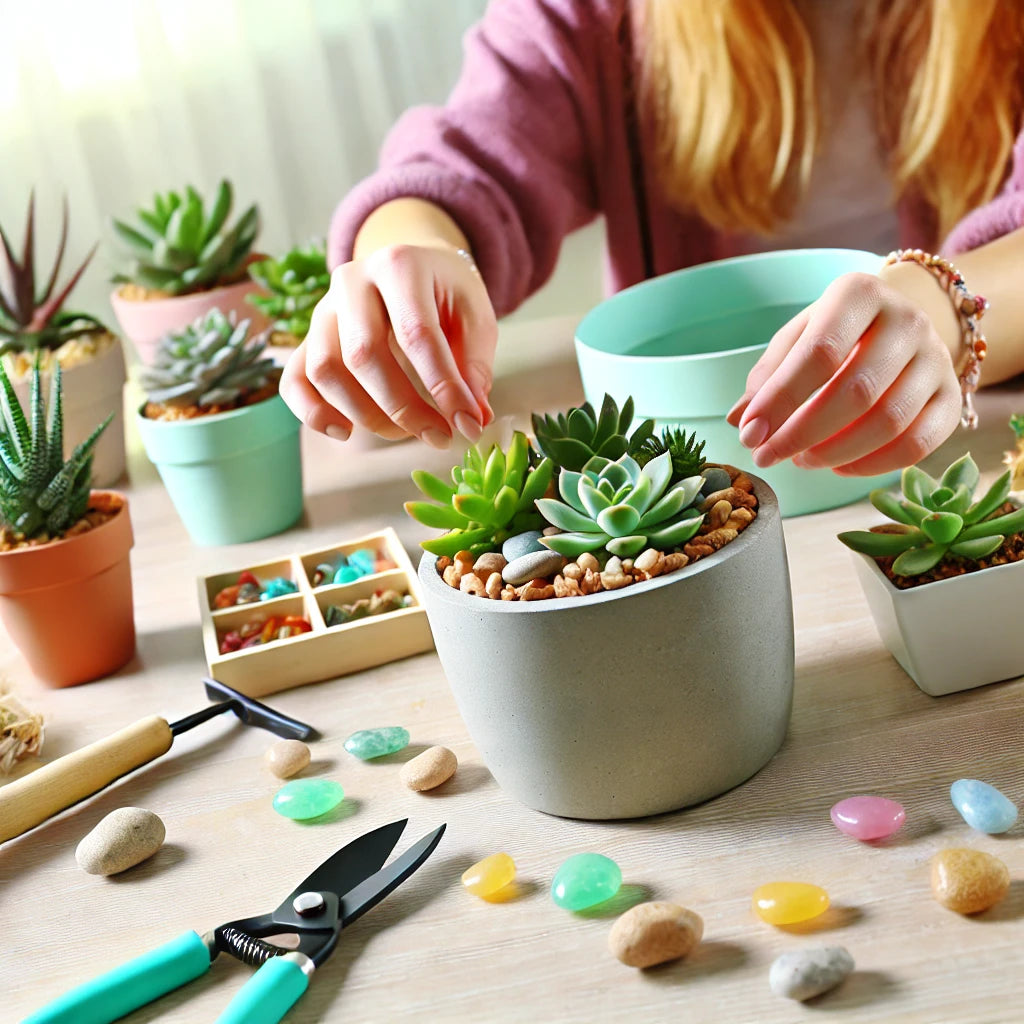 Personalized Succulent Plant Gift Workshop – Design &amp; Take Home Your Unique Creation