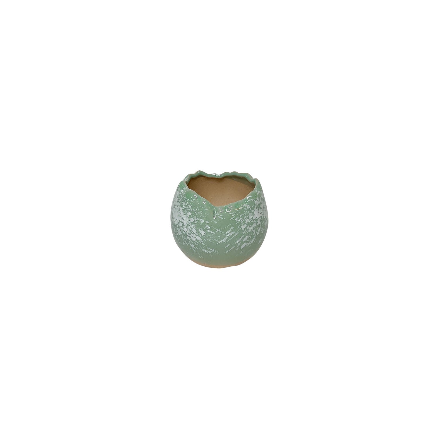 Green Planter Pot, Jade Green Mini Clay Planter Pot Home Decor