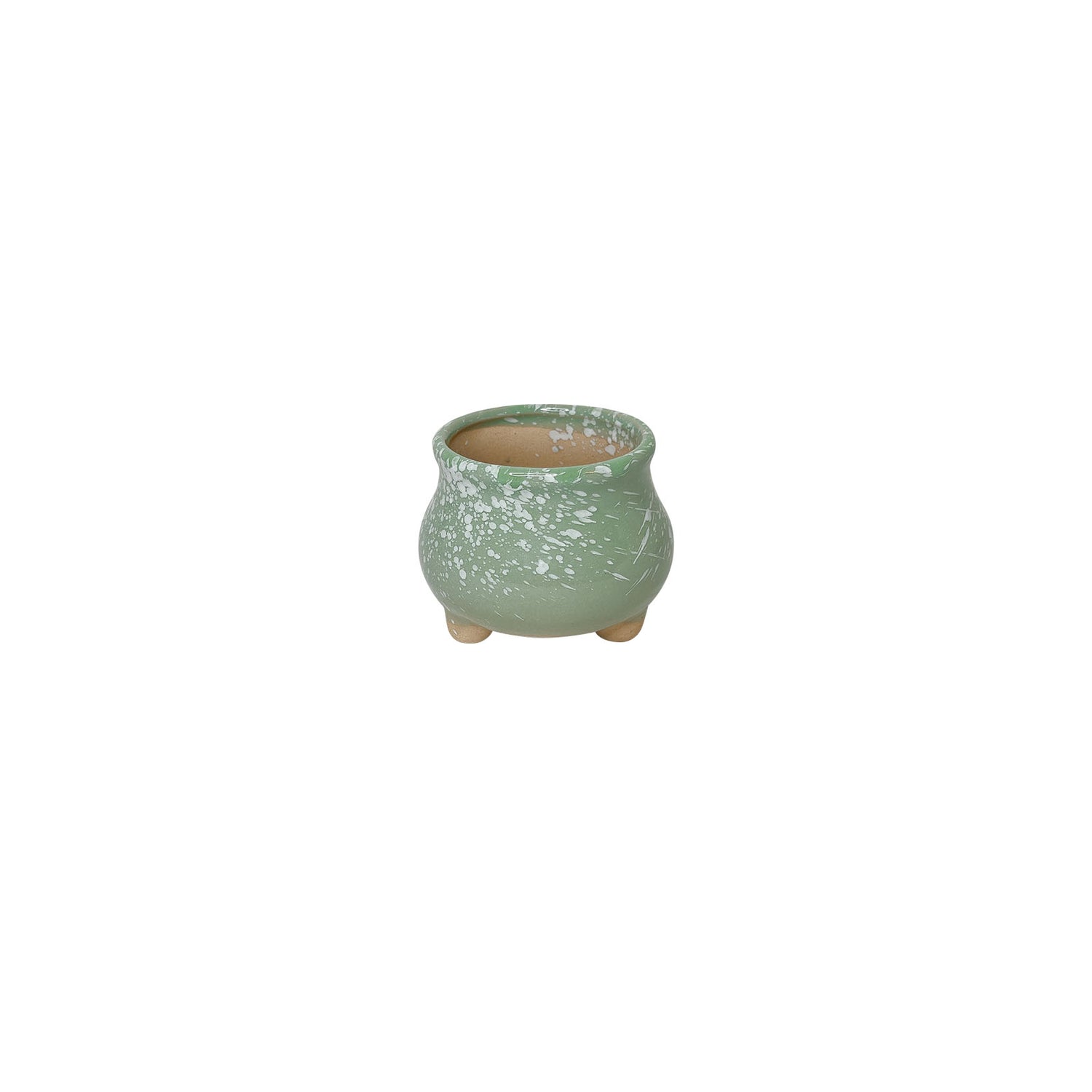 Green Planter Pot, Jade Green Mini Clay Planter Pot Home Decor