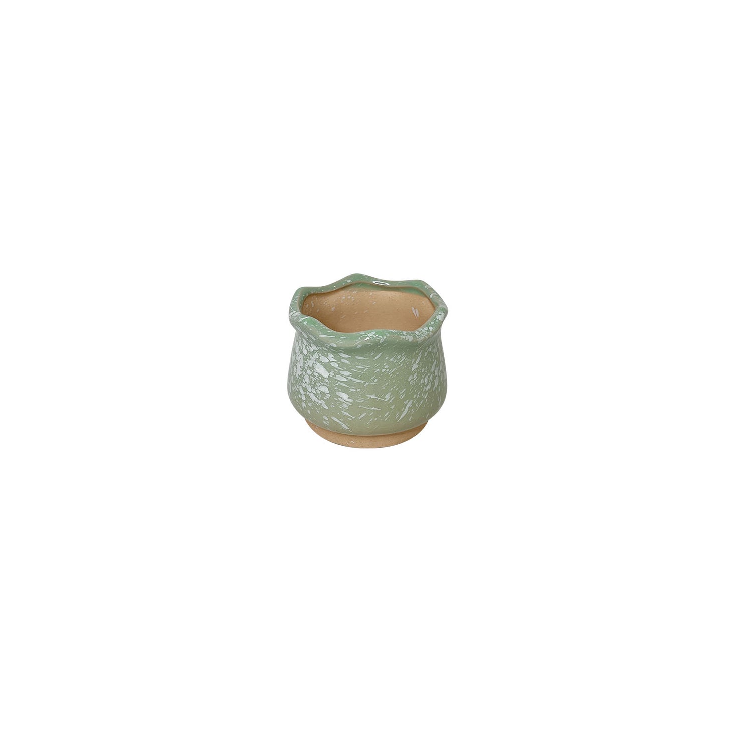 Green Planter Pot, Jade Green Mini Clay Planter Pot Home Decor