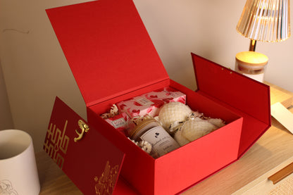 Red Gift Box for Her, Premium Craft Curated Gift Box
