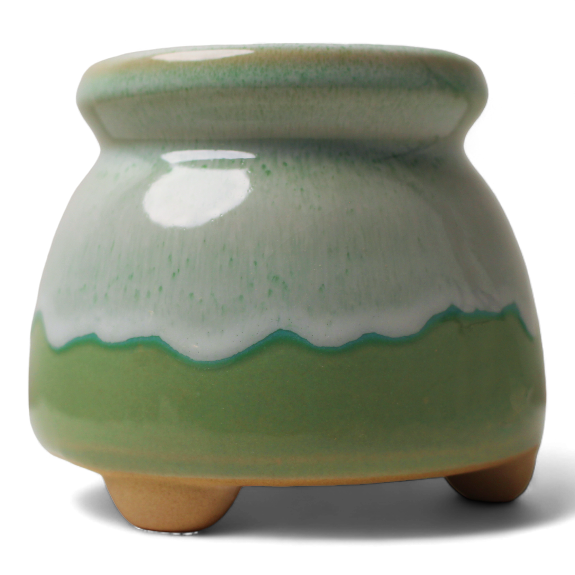 Colorful Clay Planter Pots, Hand Painted Indoor Planter Pots