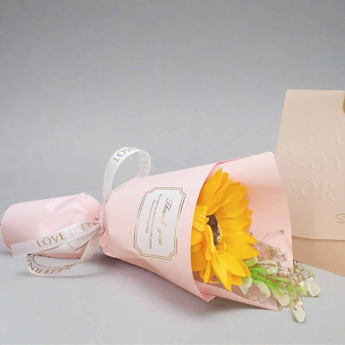 Sunflower Soap Bouquet, L&