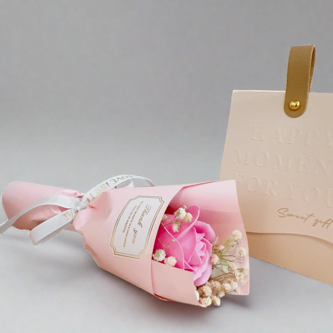 Flower Petal Soap Bouquet, L&