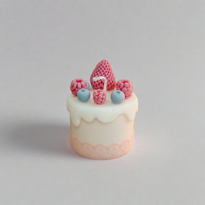 Cake Candle, Handmade Scented Candle, Birthday Party Decor