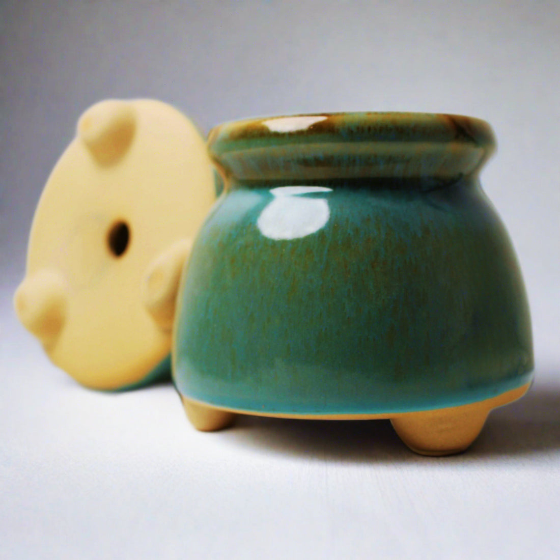 Colorful Clay Planter Pots, Hand Painted Indoor Planter Pots