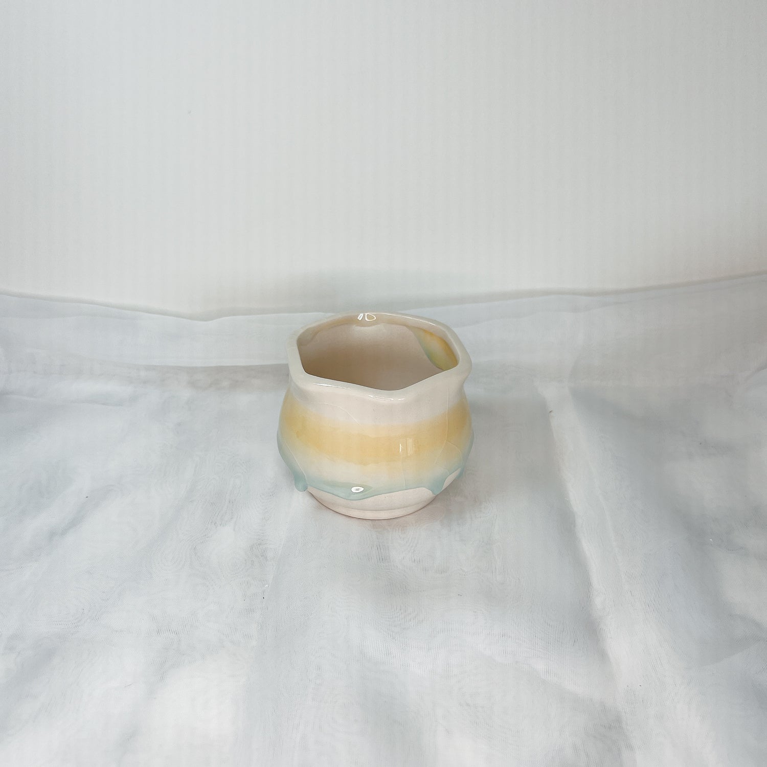 Ceramic Succulent Planter, Candie Mini Planter Pot