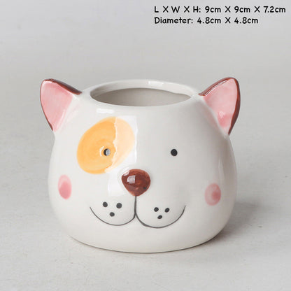 Cute Animal Planters, Unique Ceramic Animal Plant Pots
