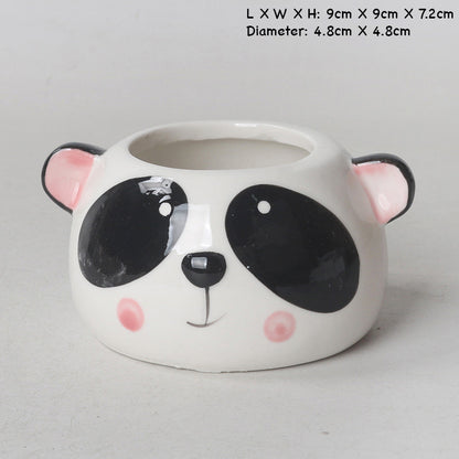 Cute Animal Planters, Unique Ceramic Animal Plant Pots