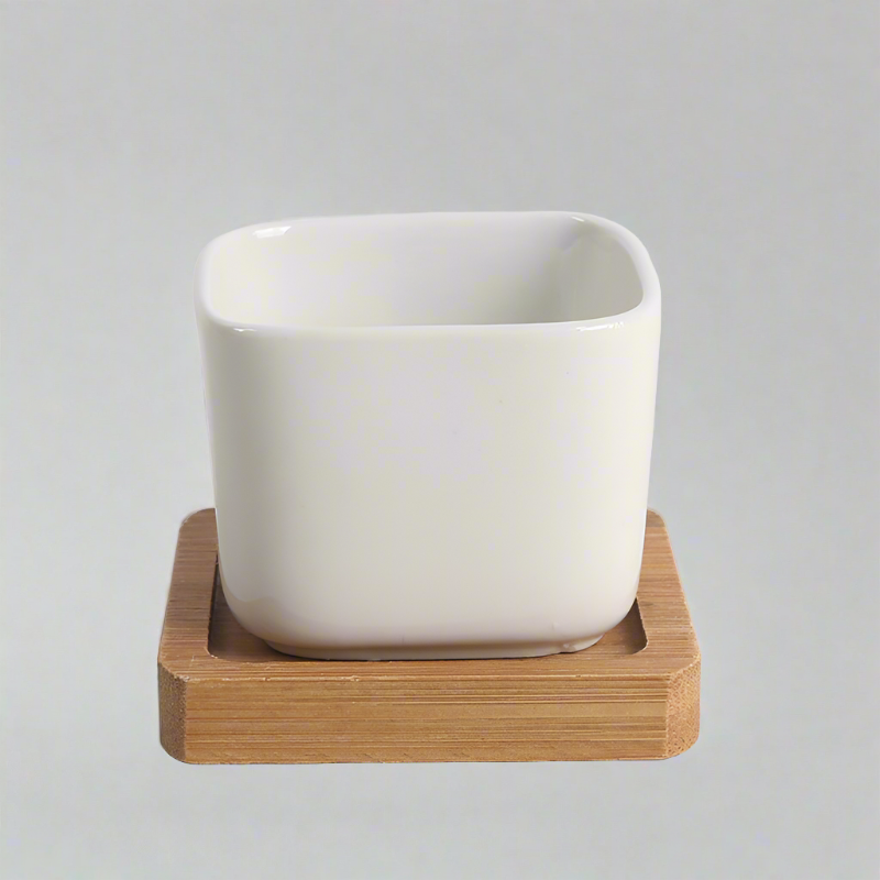 Modern Planter Pot, Pure White Ceramic Planter Pot, Home Decor