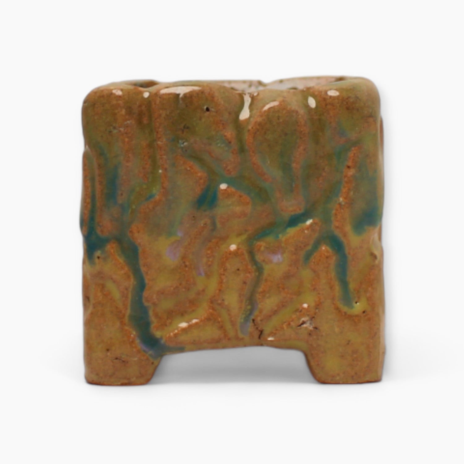 Square Planter Pot, Maifan Stone Planter Pot Home Decor