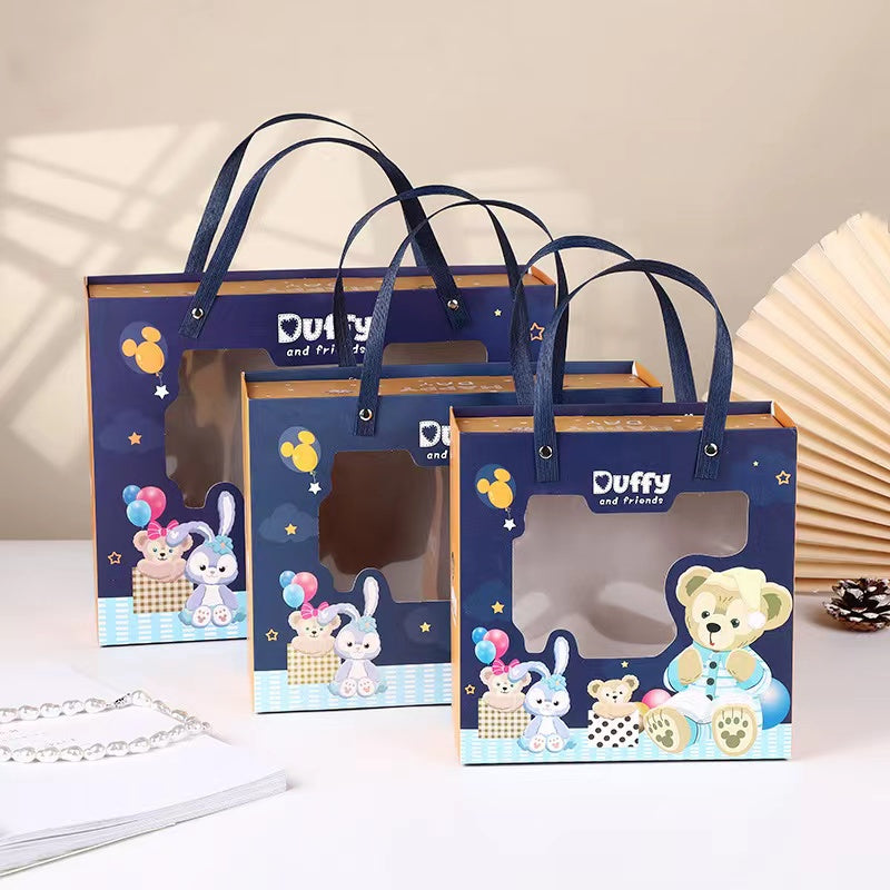 Cute Gift Bag, Duffy with Friends Craft Gift Bag, Birthday Gift Bag