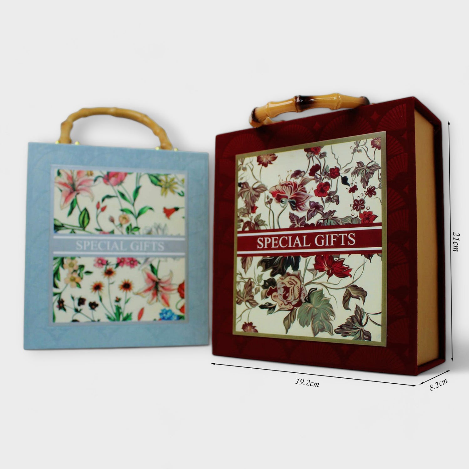 Special Gift Box, Red Flowers Gift Box, Premium Curated Craft Gift Box