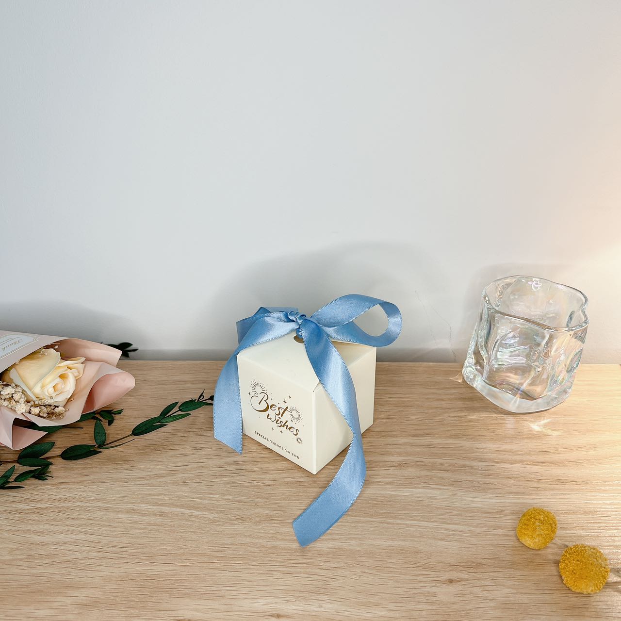 Curated Gift Box Set of 10, Premium Craft Square Gift Boxes