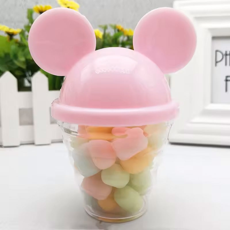 Mikey Candy Cups, Set of 5 Transparent Mikey Candy Cups, Baby Gift