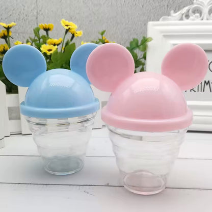 Mikey Candy Cups, Set of 5 Transparent Mikey Candy Cups, Baby Gift