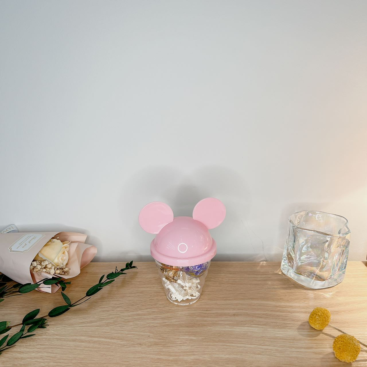 Mikey Candy Cups, Set of 5 Transparent Mikey Candy Cups, Baby Gift