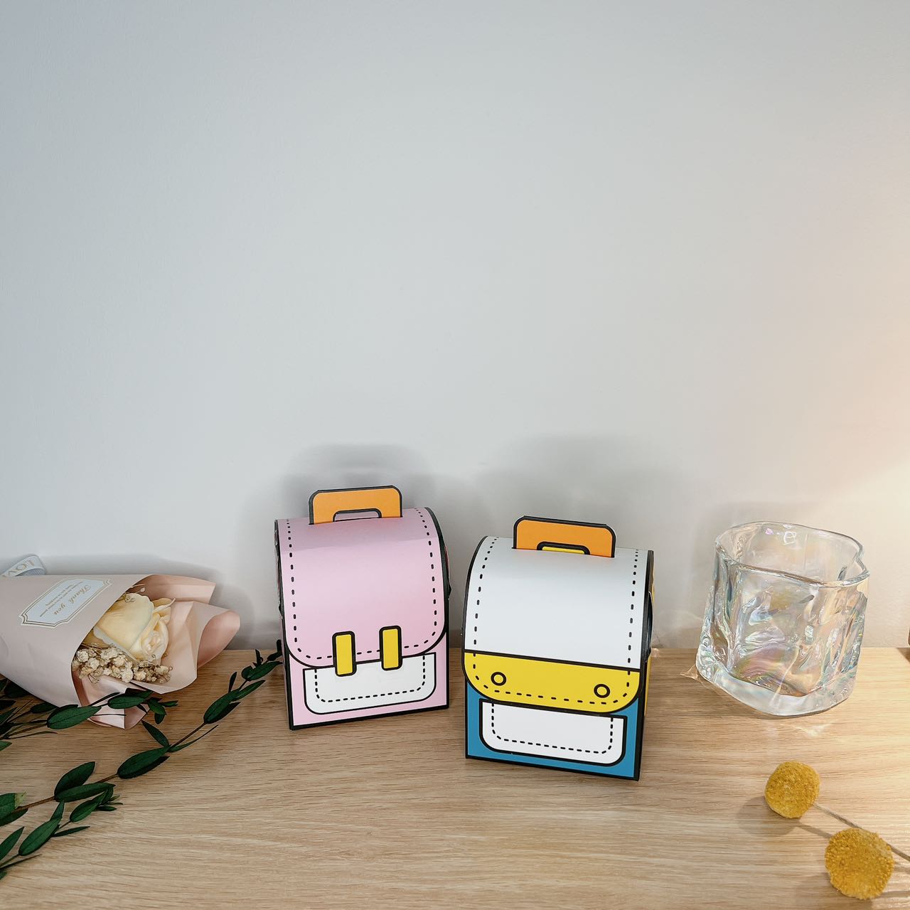 School Bag Gift Box Set of 10, Premium Curated Gift Boxes