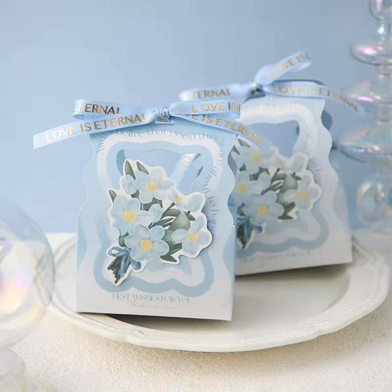 Flower Gift Box Set of 10, Premium Craft Gift Box for Her