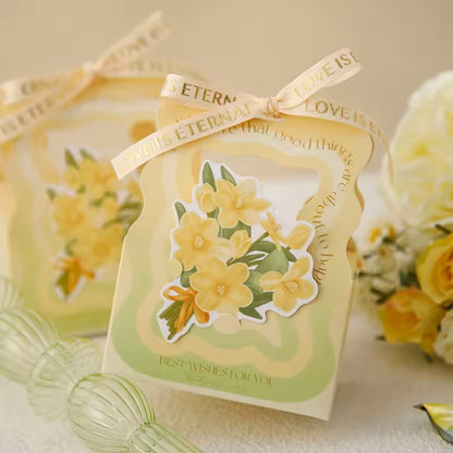 Flower Gift Box Set of 10, Premium Craft Gift Box for Her