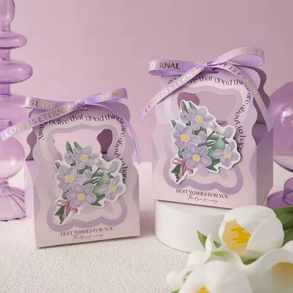 Flower Gift Box Set of 10, Premium Craft Gift Box for Her