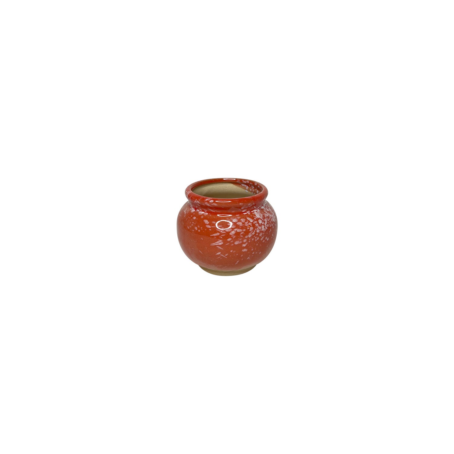 Red Planter Pot, Ruby Red Mini Clay Planter Pot Home Decor