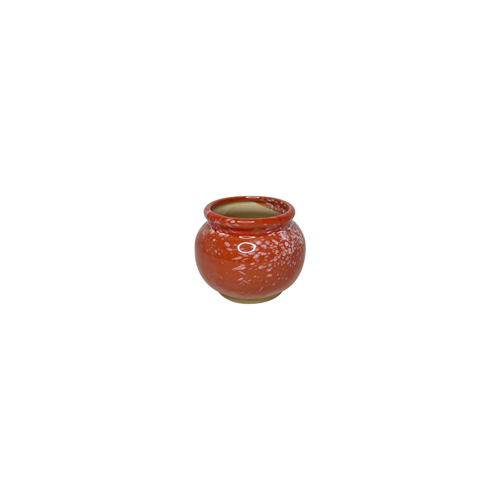 Red Planter Pot, Ruby Red Mini Clay Planter Pot Home Decor