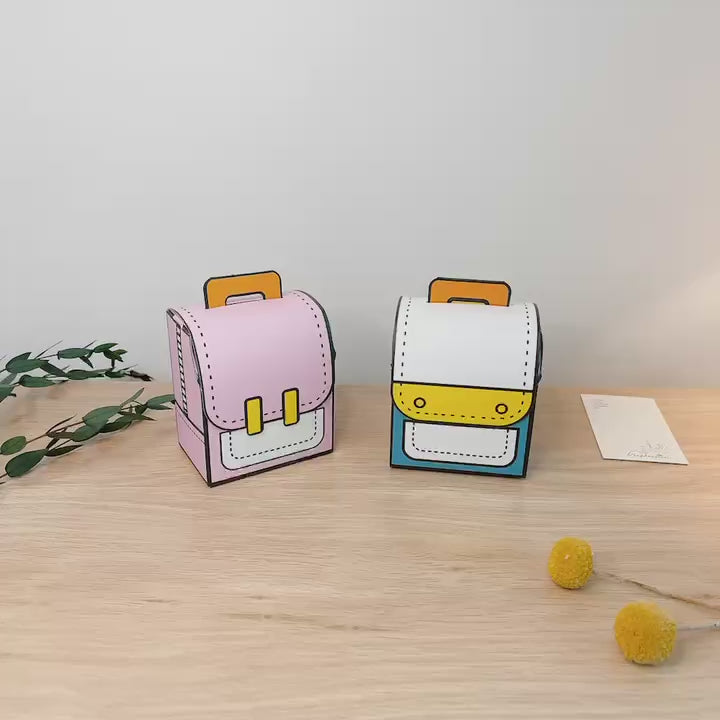 School Bag Gift Box Set of 10, Premium Curated Gift Boxes