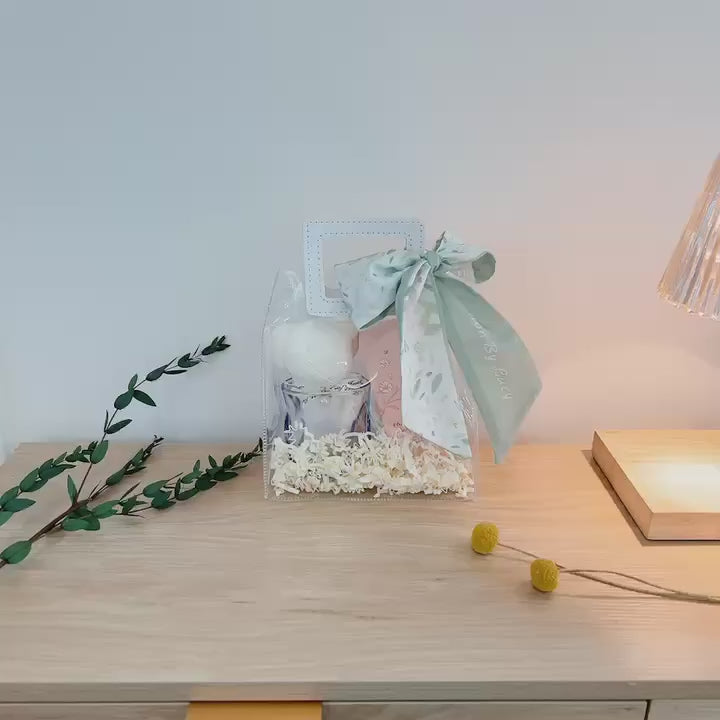 Clear Plastic Gift Bag, Premium Gift Bag With Handle, Friend Gift