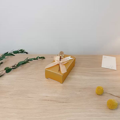 Gold Gift Box Set of 10, Premium Gold Boxes for Gift